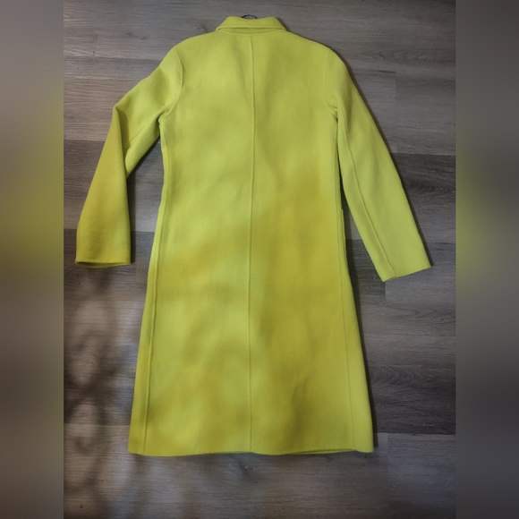 Zara Yellow Trench Coat - Picture 9 of 11